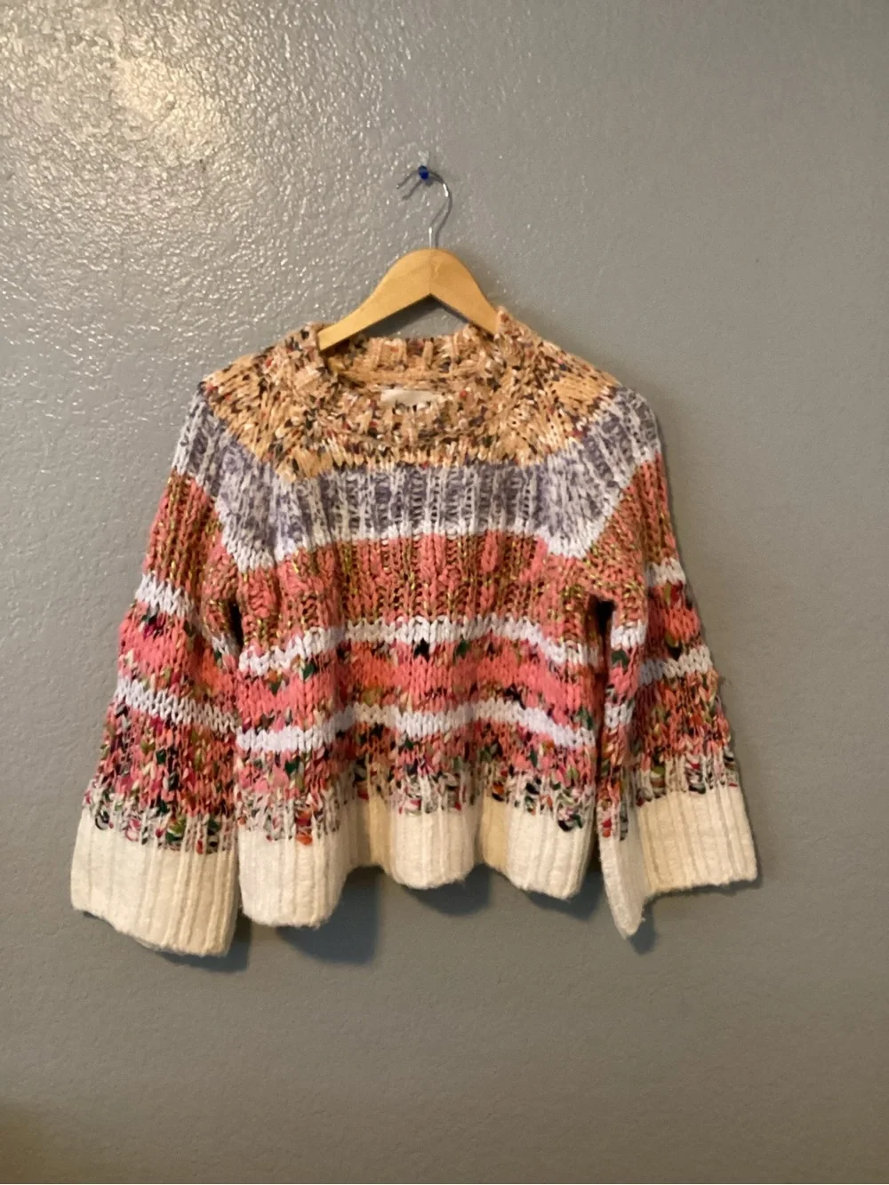 Anthropologie Kahlo  Chunky Knit Sweater